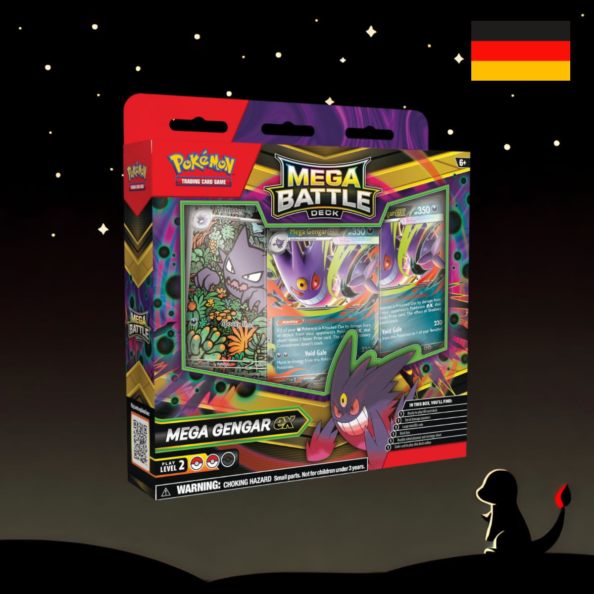 Pokémon Mega Kampfdeck Mega-Gengar Deutsch