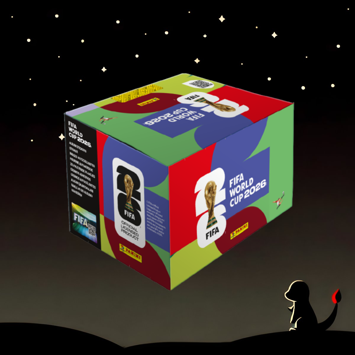 PRE-ORDER: Panini FIFA WM 2026 Sticker Collection Box Display (100 Tüten)