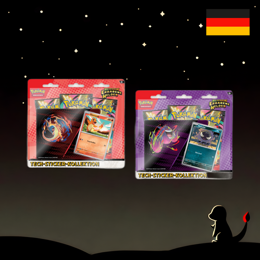 Erhabene Helden Tech Sticker Collection DE