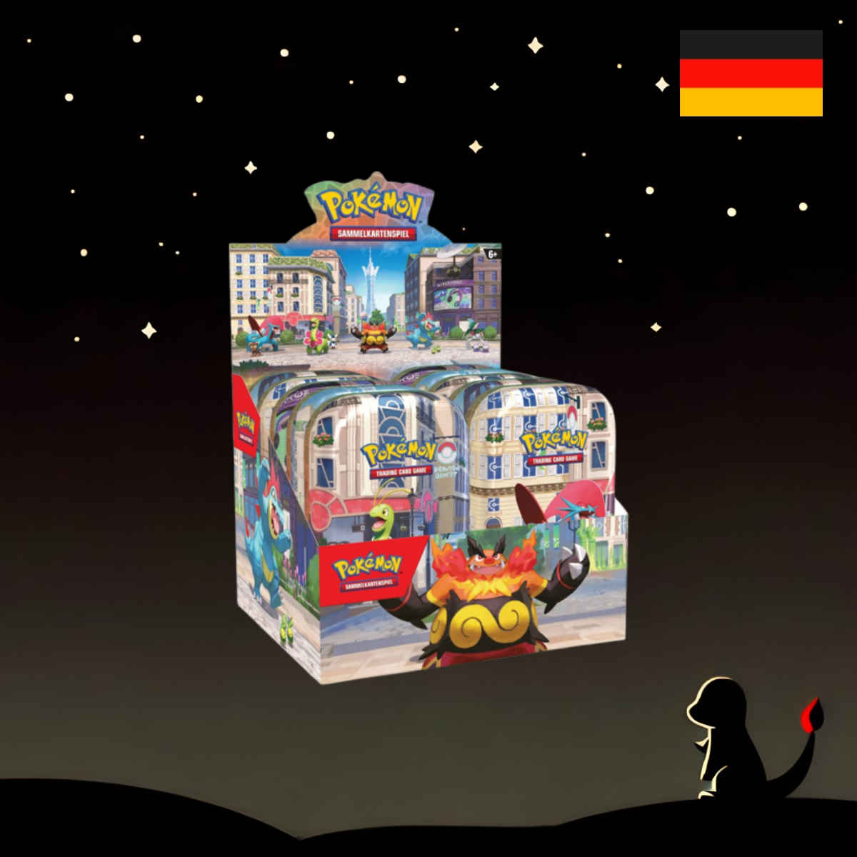 Lumina City Mini Tin Display Deutsch