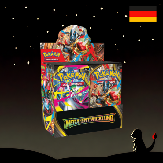 Pokémon Mega Entwicklung Display Deutsch
