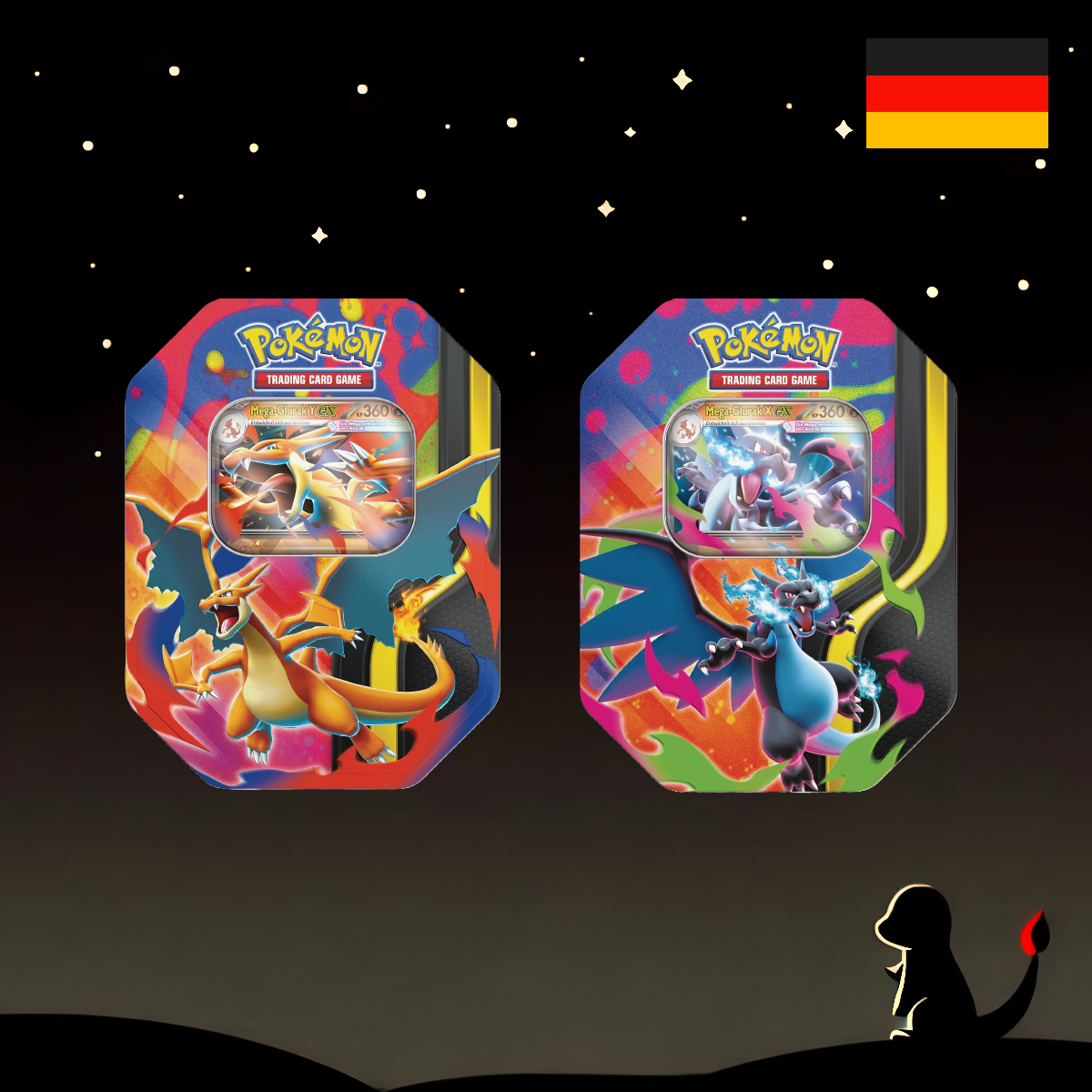 Mega Glurak Tin 2026 Deutsch