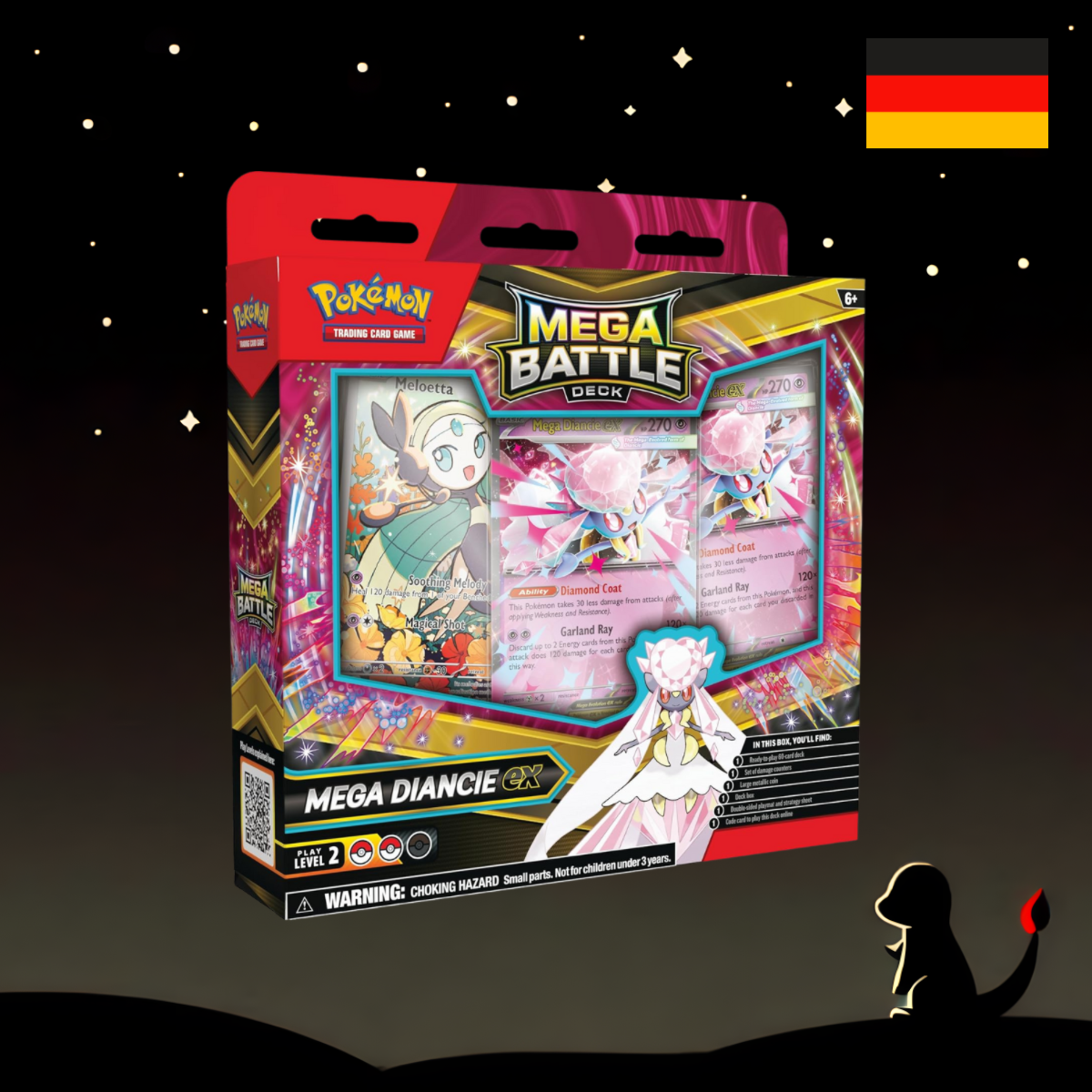 Pokémon Mega Kampfdeck Mega-Diancie Deutsch