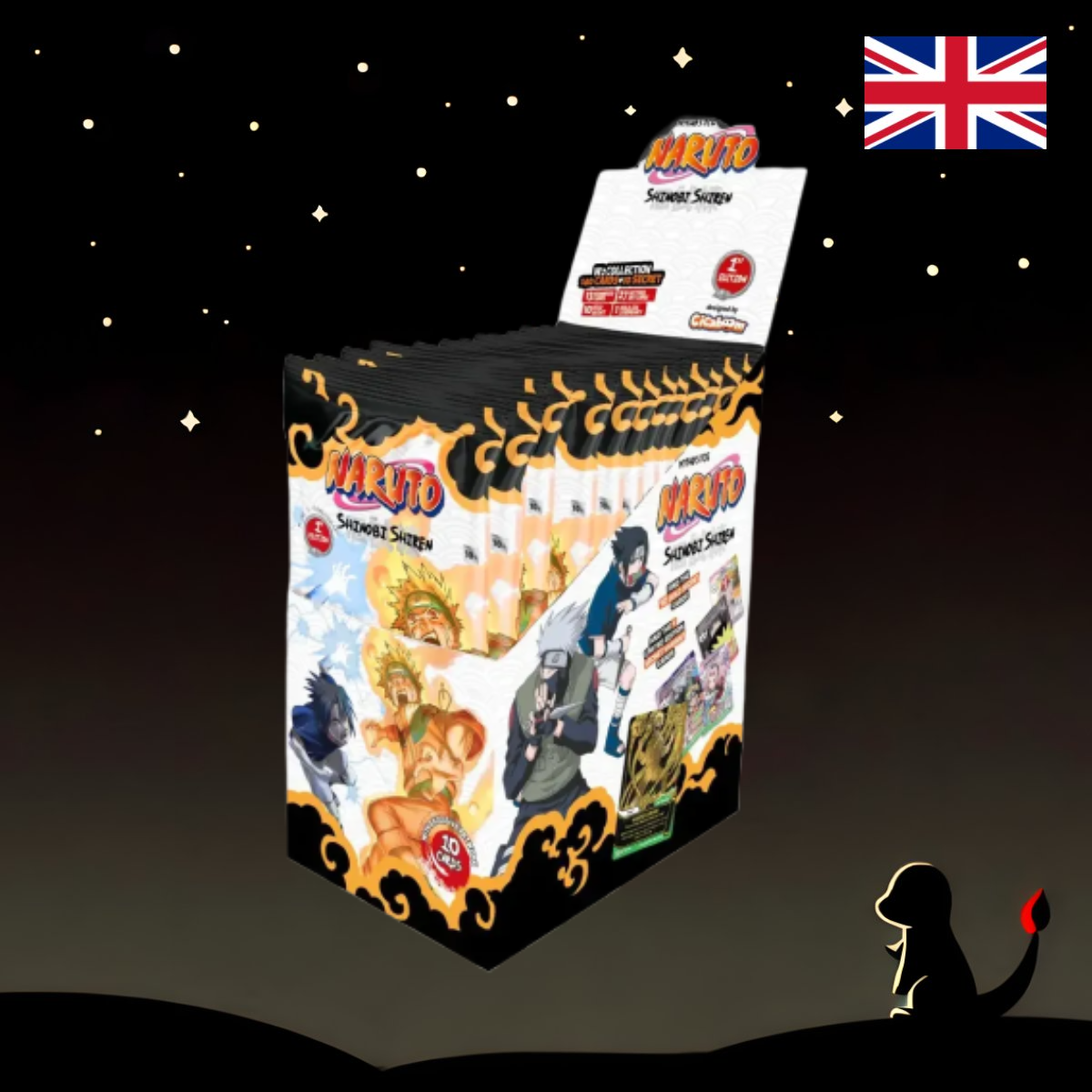 Naruto Mythos TCG Set 2 -  Shinobi Shiren Display (24)