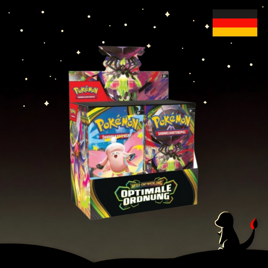 Pokémon Booster Display Mega-Entwicklung Optimale Ordnung Display Deutsch