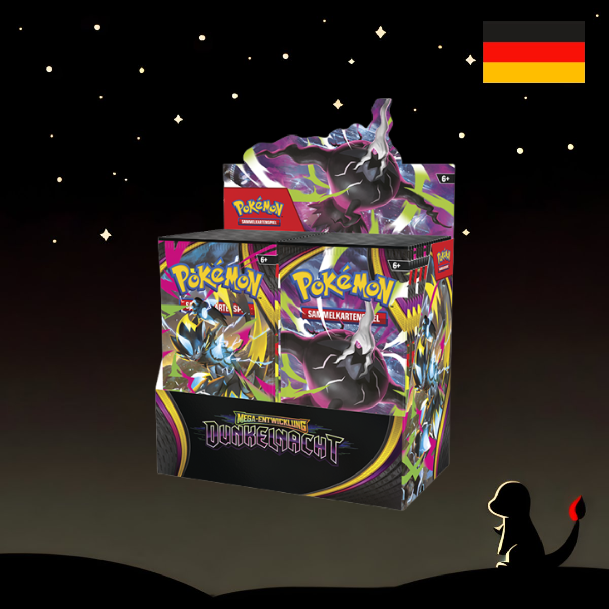 Pokémon Booster Display Mega-Entwicklung: Dunkelnacht DE