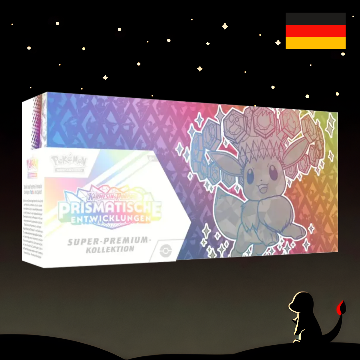 Pokémon Prismatische Entwicklungen Super Premium Kollektion Deutsch
