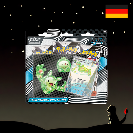 Pokémon Schwarze Blitze Tech Sticker Kollektion Deutsch