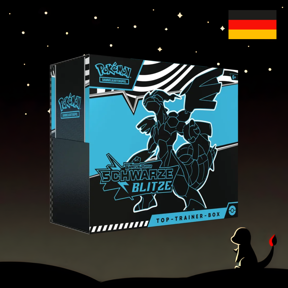 Pokémon Schwarze Blitze Top Trainer Box Deutsch
