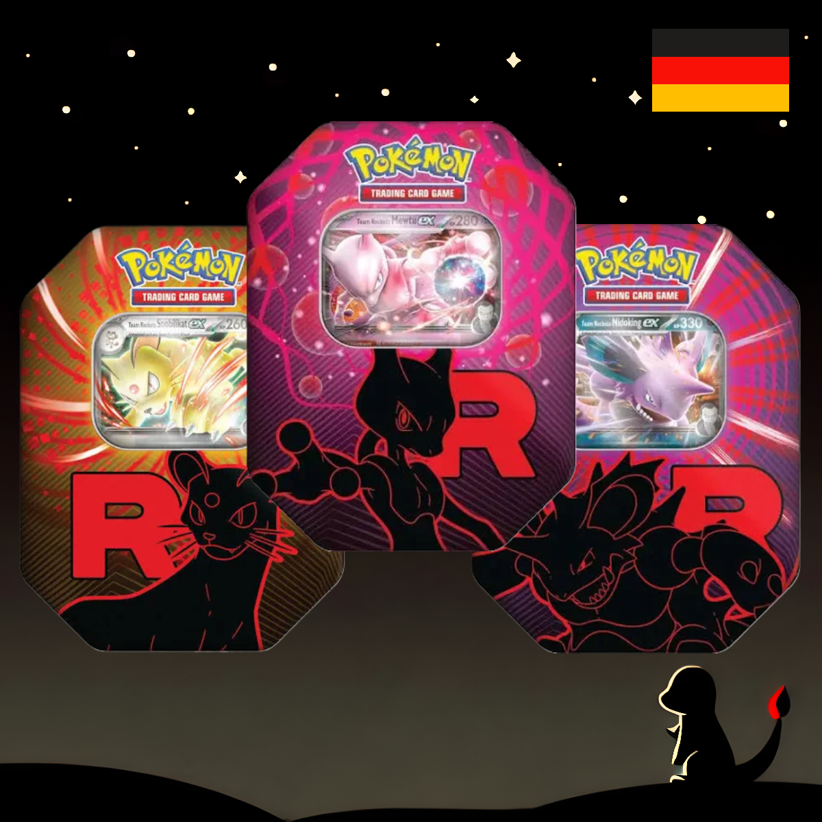 Pokémon Team Rocket Tin Deutsch