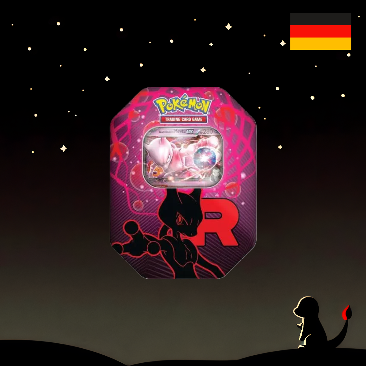 Pokémon Team Rocket Tin Mewtwo Deutsch