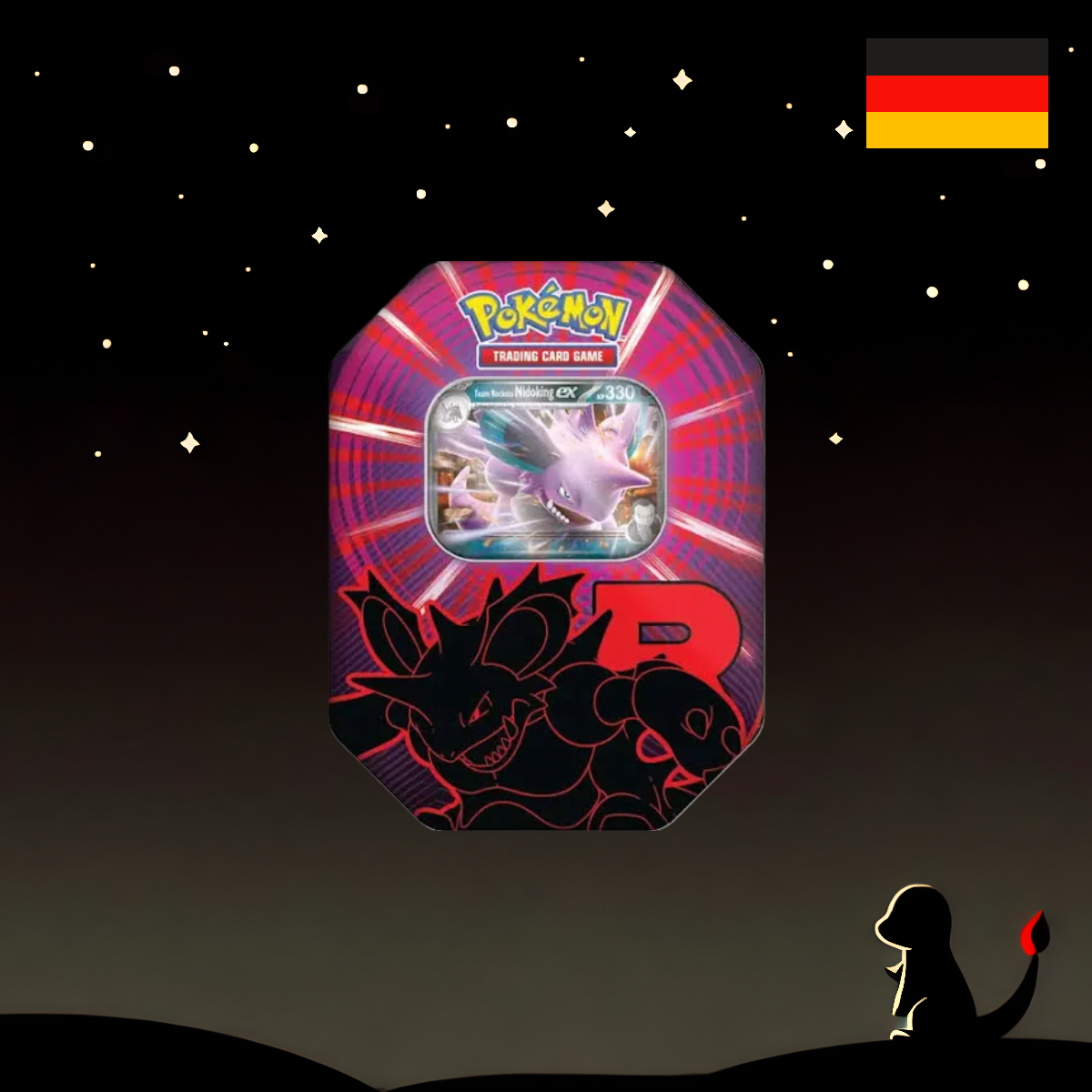 Pokémon Team Rocket Tin Nidoking Deutsch