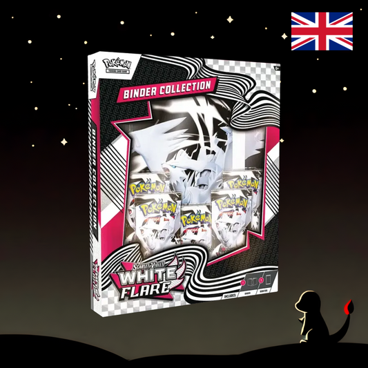 Pokémon White Flare Binder Collection Englisch